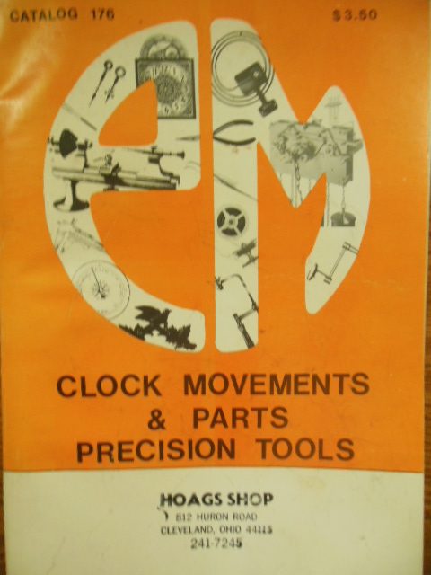PM Clock Movements Parts & Precision Tools Catalog 176