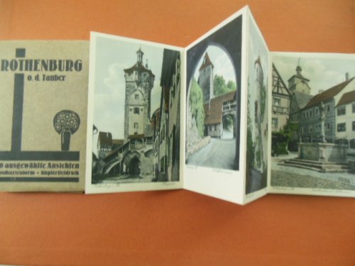 Rothenburg ob der Tauber 20 Selected Postcards in Original Box