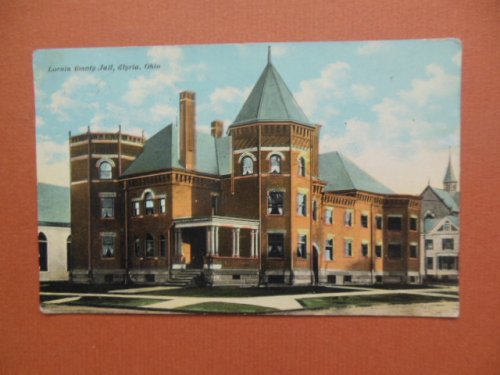 Lorain County Jail, Elyria, Ohio Postcard