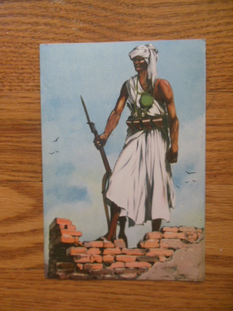 Postcard Dubat Somalia/Italiana (Ethiopian War 1930's)