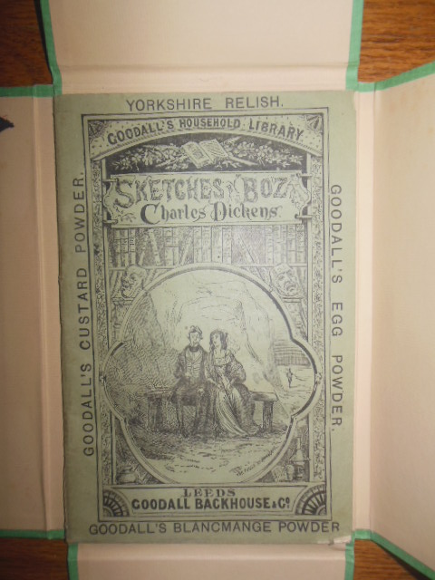 Sketches by Boz, Charles Dickens; Goodall's Household Library 1885 (In Custom Made Box)