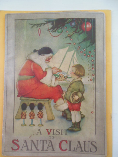 A Visit To Santa Claus (Art by Margaret Evans Price)
