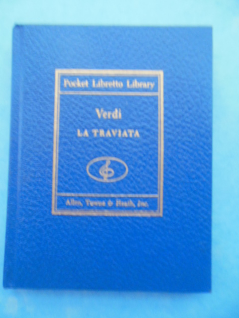 Image for Verdi's La Traviata In Three Acts (Pocket Libretto Library 1948) Verdi's La Traviata In Three Acts (Pocket Libretto Library 1948)