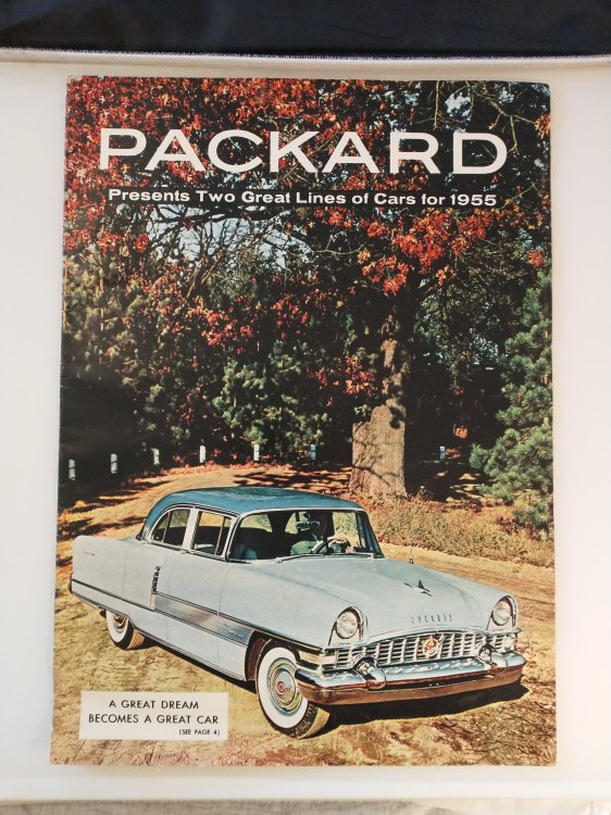 PACKARD PRESENTS TWO GREAT LINES OF CARS FOR 1955