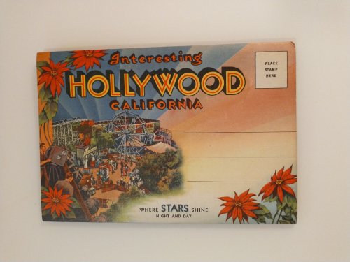 INTERESTING HOLLYWOOD CALIFORNIA MULTI VIEWMAILER