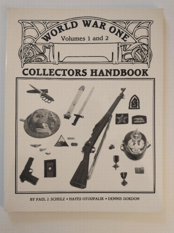 WORLD WAR ONE COLLECTORS HANDBOOK VOL 1 & 2