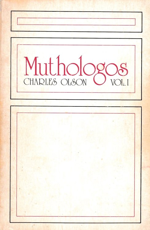 Muthologos: The Collected Lectures and Interviews