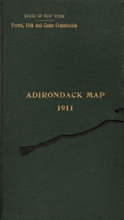 Image for Adirondack Map 1911 Adirondack Map 1911