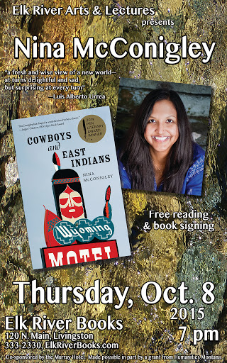 Image for Nina McConigley Poster, 08 October 2015 Nina McConigley Poster, 08 October 2015