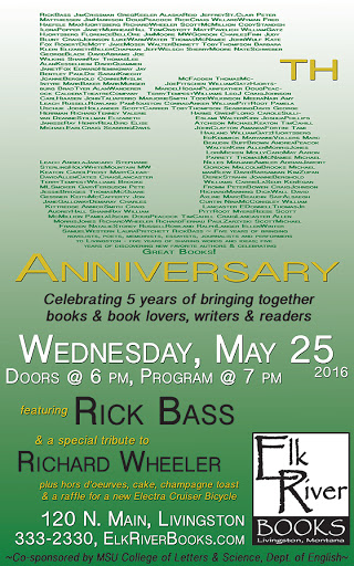 Image for Elk River Books 5th Anniversary Poster, 25 May 2016 Elk River Books 5th Anniversary Poster, 25 May 2016
