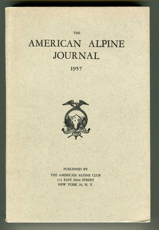 Image for American Alpine Journal Vol X, No. 2 1957 American Alpine Journal Vol X, No. 2 1957