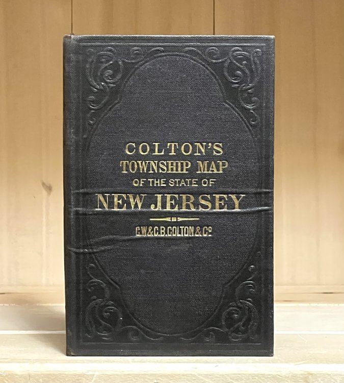 Colton's Township Map of the State of New Jersey