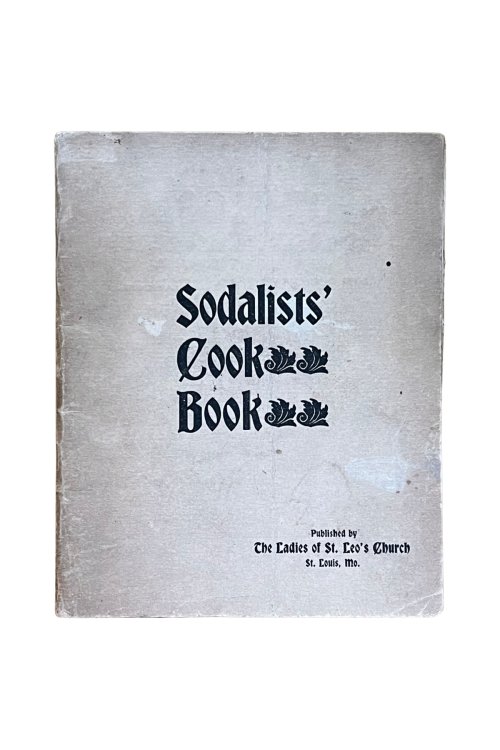 Sodalists' Cook Book