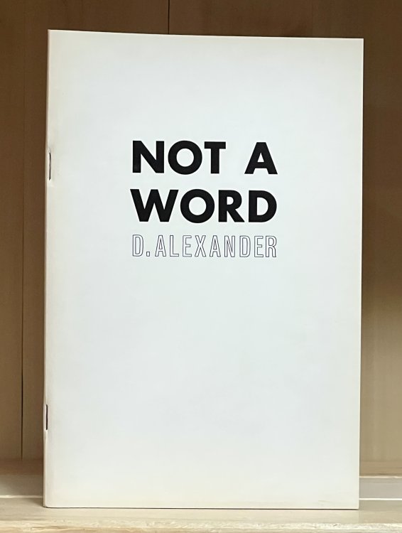 Not A Word