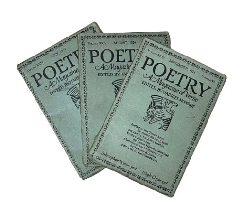 Image for Poetry: A Magazine of Verse. Volume XXIV, Numbers IV, V, and VI Poetry: A Magazine of Verse. Volume XXIV, Numbers IV, V, and VI