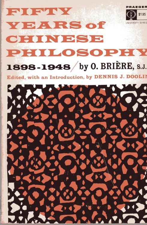 Image for Fifty Years of Chinese Philosophy 1898-1948 Fifty Years of Chinese Philosophy 1898-1948