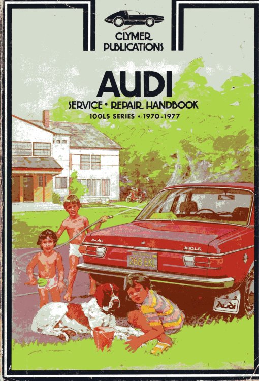 Audi Service - Repair Handbook 100LS Series - 1970-1977