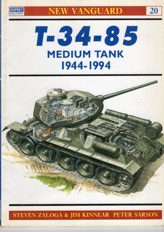 Image for T-34-85 Medium Tank 1944-1994 (Osprey Military - New Vanguard 20 T-34-85 Medium Tank 1944-1994 (Osprey Military - New Vanguard 20