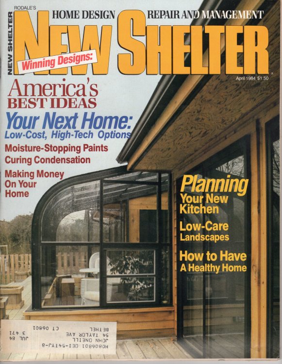 Image for Rodale's New Shelter Magazine, April 1984 (Volume 5, No. 4) Rodale's New Shelter Magazine, April 1984 (Volume 5, No. 4)
