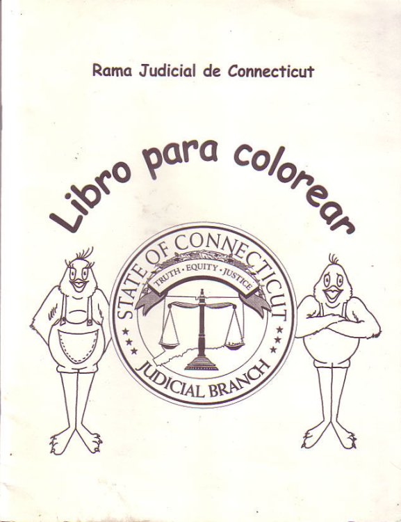 Image for Rama Judicial de Connecticut - Libro para colorear Rama Judicial de Connecticut - Libro para colorear