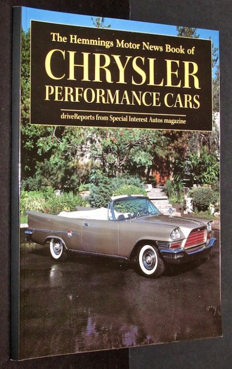 Image for The Hemmings Motor News Book of Chrysler: Performance Cars The Hemmings Motor News Book of Chrysler: Performance Cars
