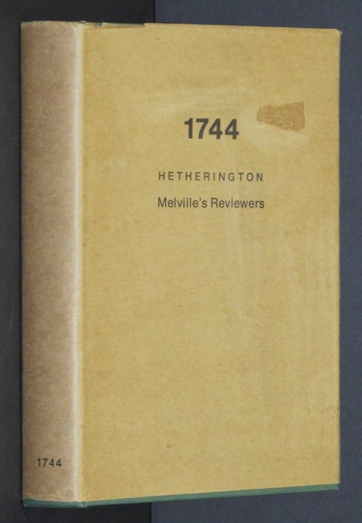 Image for Melville's Reviewers, British and American, 1846-1891 by Hetherington, Hugh W. Melville's Reviewers, British and American, 1846-1891 by Hetherington, Hugh W.