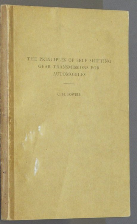 Image for The principles of self shifting gear transmissions for automobiles The principles of self shifting gear transmissions for automobiles