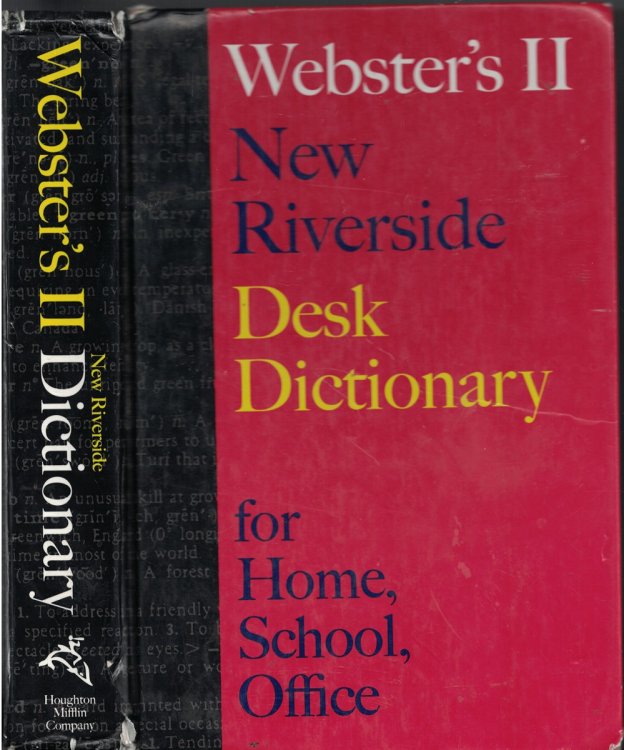 Image for Webster's II New Riverside Desk Dictionary; - Home and Office Edition Webster's II New Riverside Desk Dictionary; - Home and Office Edition