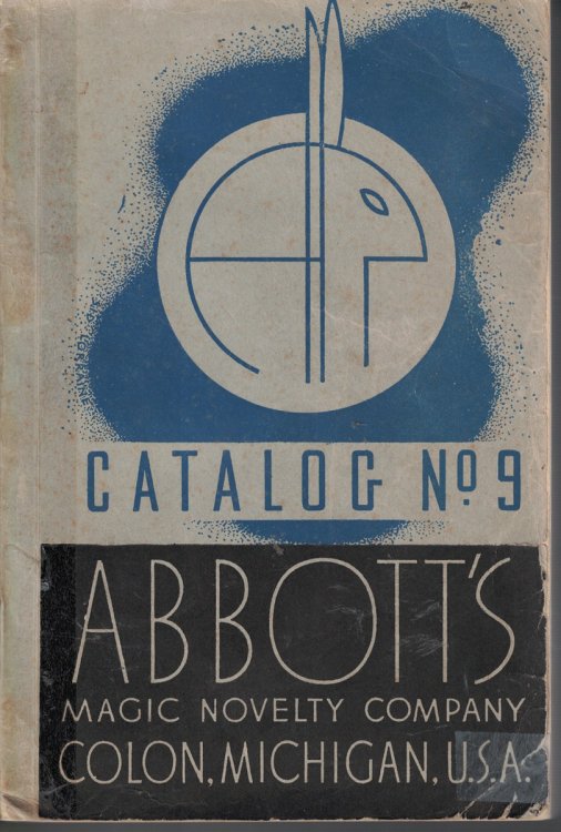 Abbott'S Magic Novelty Company Catalog #9