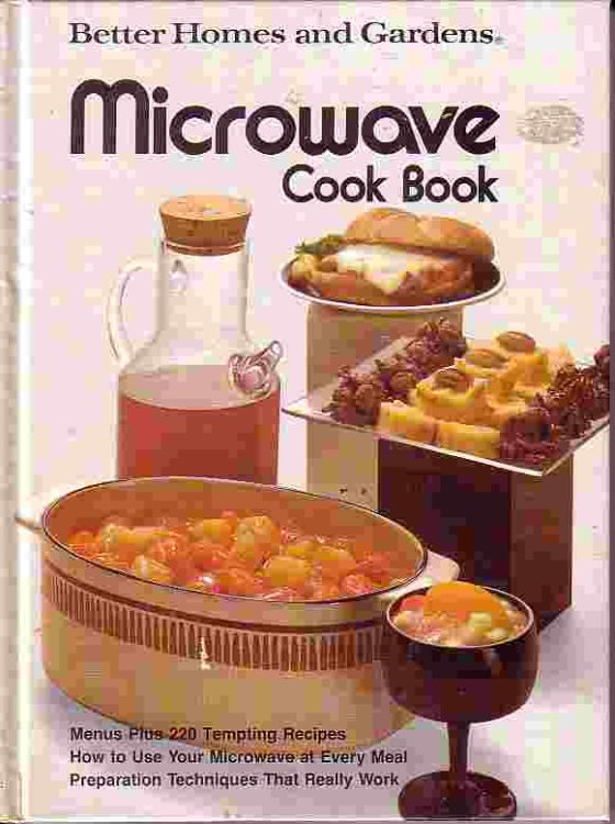 Microwave Cook Book; Menus Plus 220 Tempting Recipes