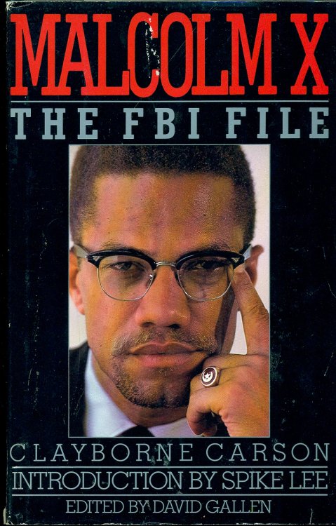 Malcolm X; The FBI File