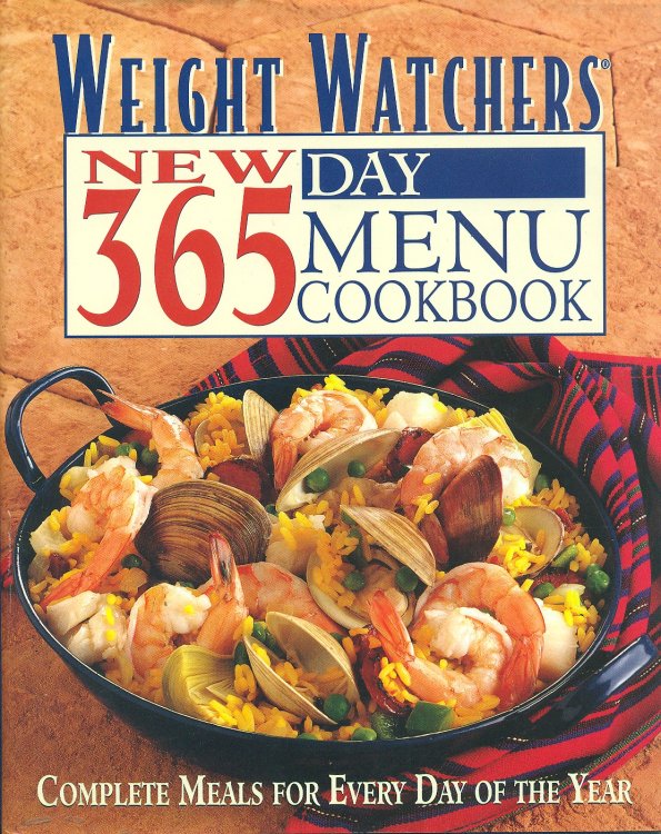 Weight Watchers New 365 Day Menu Cookbook; Complete Meals for Every Day of the Year