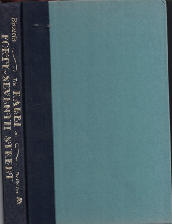 Rabbi On Forty Seventh Street; Story of Her Father