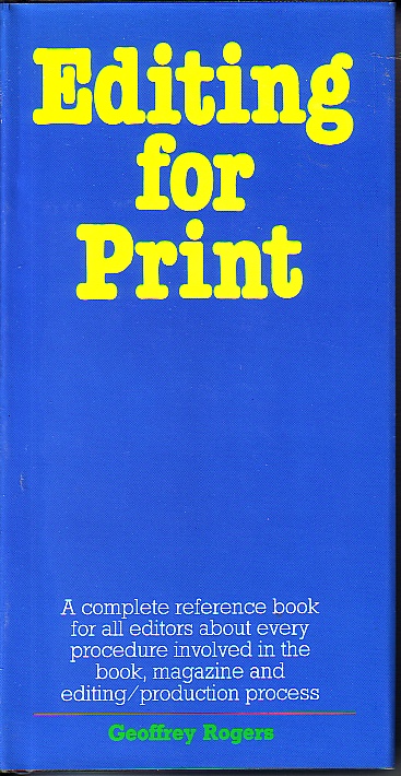 Editing For Print