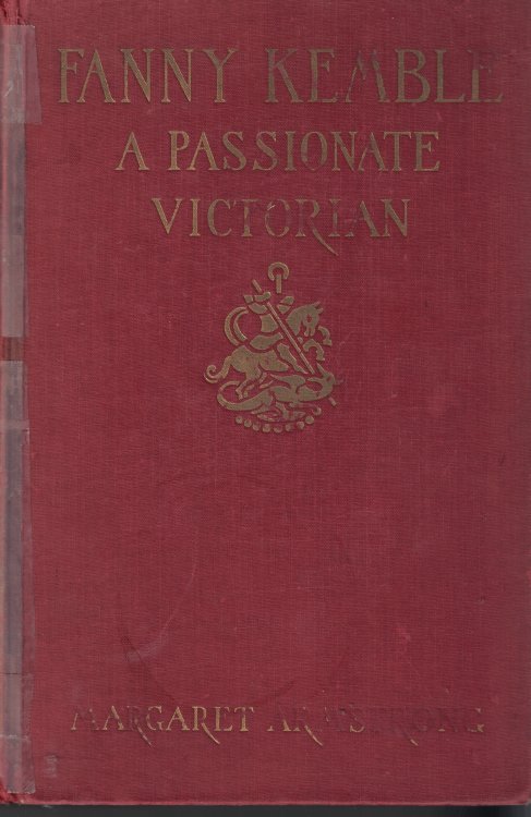 Fanny Kemble; A Passionate Victorian