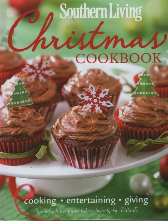 Southern Living Christmas Cookbook; Special Edition Presented by Dillard's
