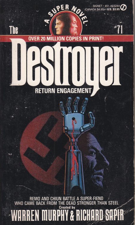 Return Engagemsnt; Remo and Chiun Battle a Super Friend Who Came Back from the Dead Stronger Than Steel