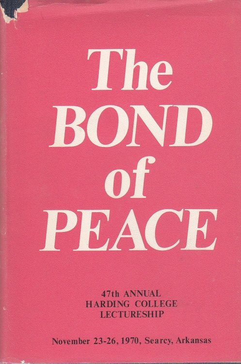 Harding College Lectures 1970; 
