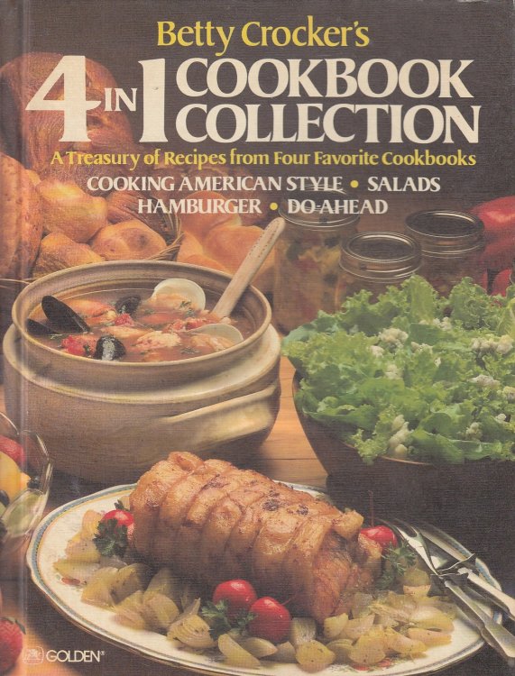 Betty Crocker's 4 in 1 Cookbook Collection