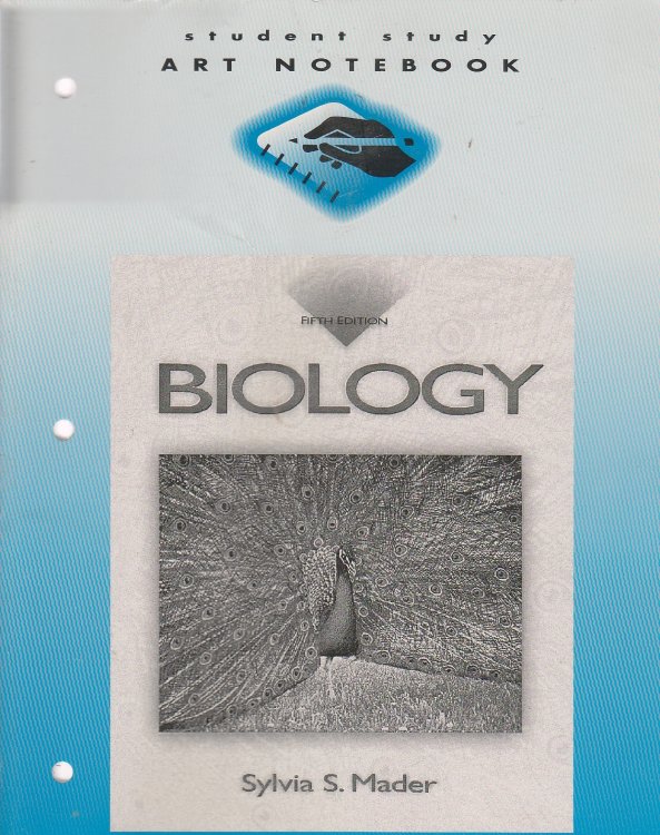 Biology; Student Study Art Notebook