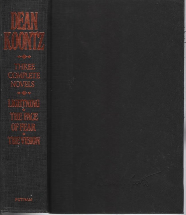 Koontz; Three Complete Novels, Lightning, the Face of Fear and the Vision