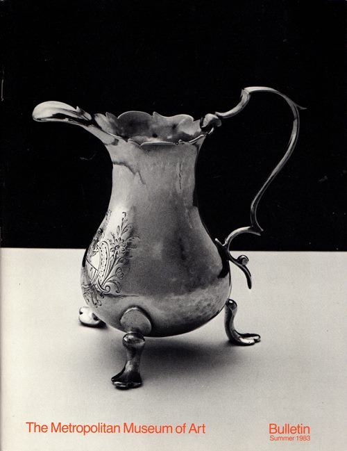 Image for Colonial Silver in the American Wing (Summer 1983 Bulletin) Colonial Silver in the American Wing (Summer 1983 Bulletin)