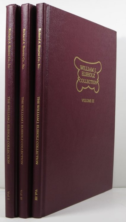 The William J. Elsholz Collection of Early American Glass, Hyannis, Massachusetts, December 9 & 10, 1986, May 5 & 6, 1987, and November 17 & 18, 1987 - 3 volumes