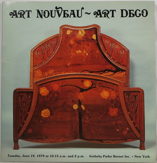 Important Art Nouveau and Art Deco, New York, June 19, 1979, Sale 4266B
