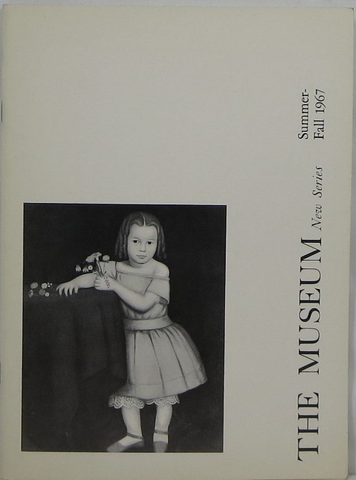 American Folk Art in the Collection of the Newark Museum (Volume 19, Numbers 3 & 4)