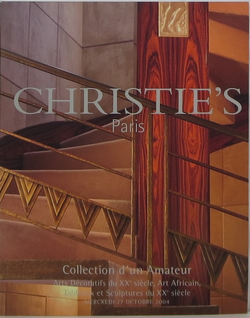 Collection d'un Amateur: Arts Dcoratifs du XXe Sicle, Art Africain, Tableaux et Sculptures du XXe Sicle, Paris, 27 Octobre 2004, Sale 5110