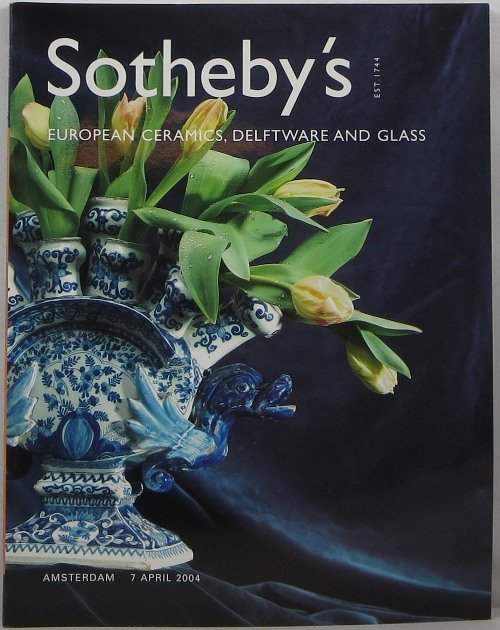 European Ceramics, Delftware and Glass, Amsterdam, April 7, 2004, Sale AM0918