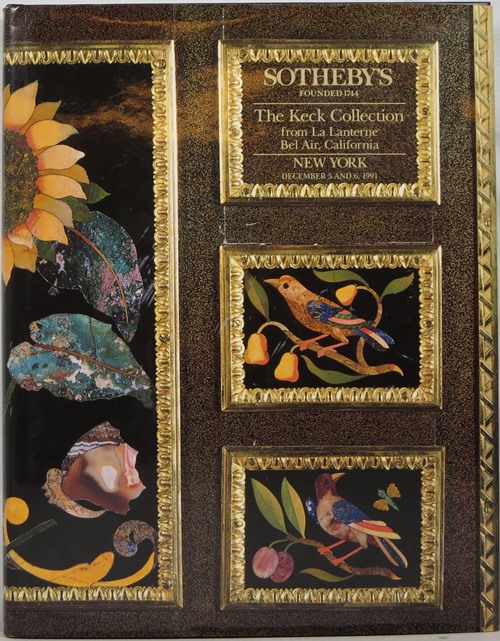 The Keck Collection from La Lanterne, Bel Air, California, New York, December 5 and 6, 1991, Sale 6264