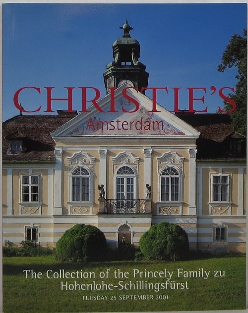 The Collection of the Princely Family zu Hohenlohe-Schillingsfst, Amsterdam, 25 September 2001, Sale 2520