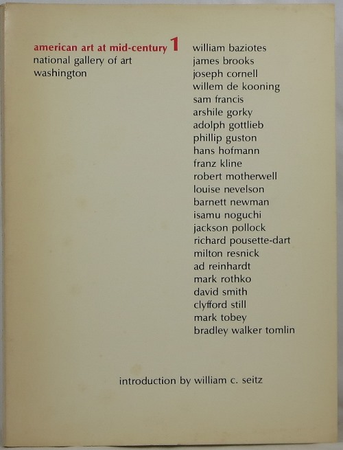 Image for American Art at Mid-Century 1 American Art at Mid-Century 1